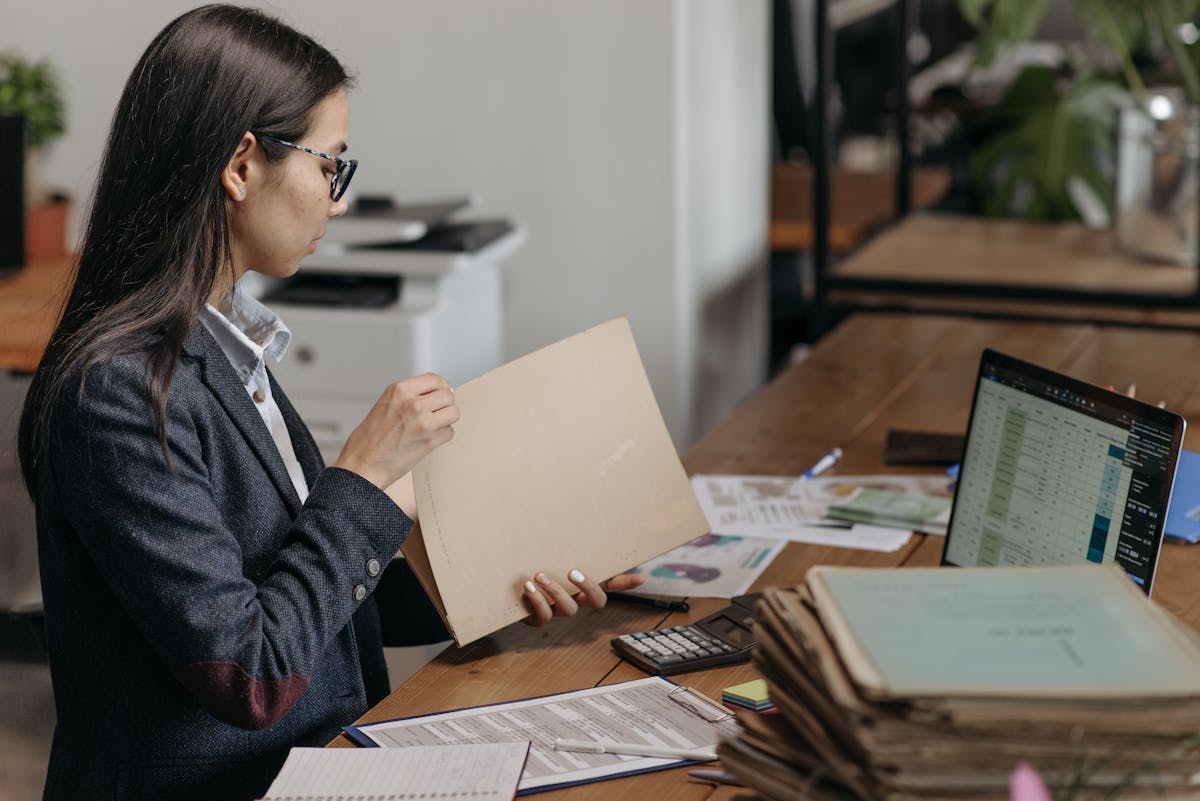 Professional woman ready to start a new career